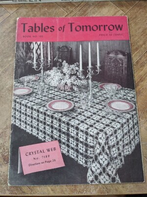 1939 Tables of Tomorrow Book 135 Crystal Web 