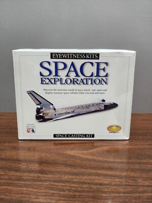 Eyewitness Kits Shuttle Apollo Model Space Exploration  Casting NEW SEALED!!