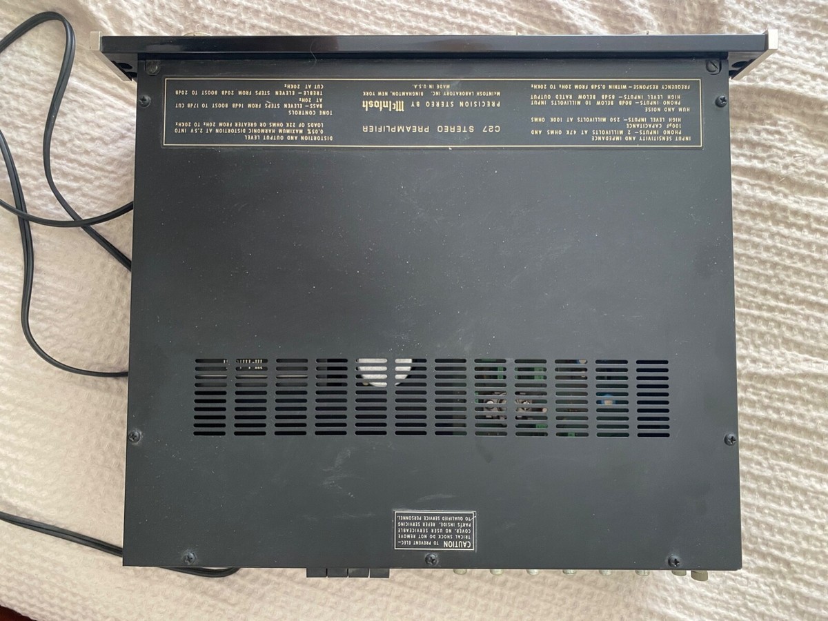 McIntosh c27 Stereo Preamplifier, great condition, works