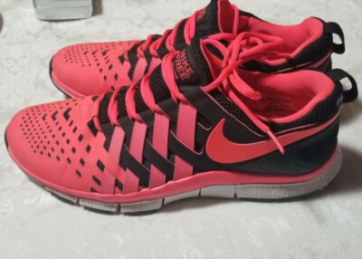 nike free trainer 5.0 red and black