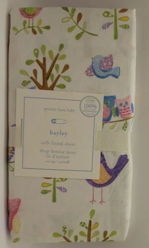Algodón Orgánico Pottery Barn Kids Cuna Guardería sábanas y juegos