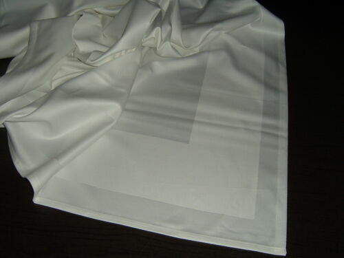 Libusch® Tischdecke Klara, ECKIG, Hochzeit, Weiß, Vollzwirn Baumwolle Groesse Waehlbar 1 Tlg Uni Glatt S0q5d0v6
