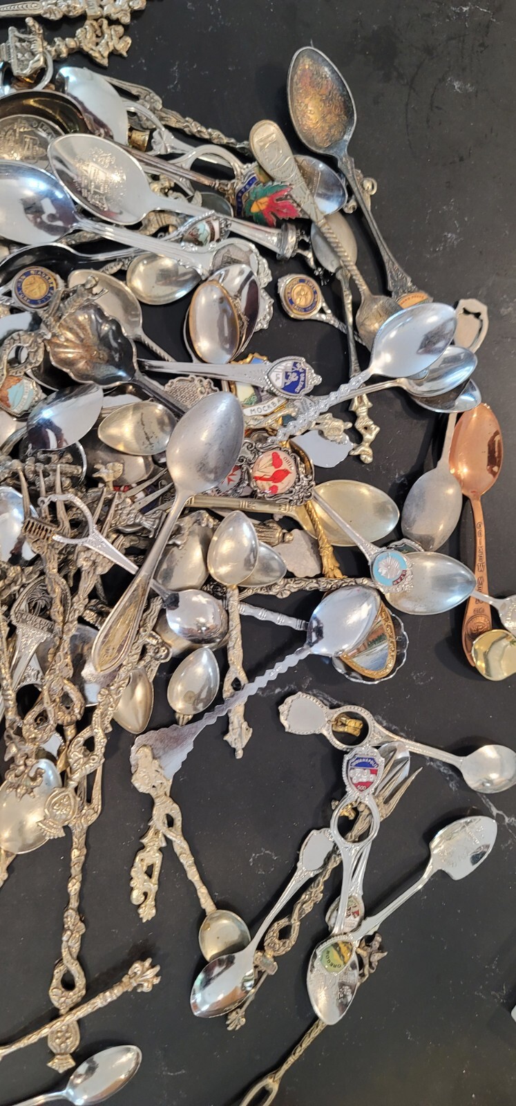 Vintage souvenir spoon lot of 111 eBay