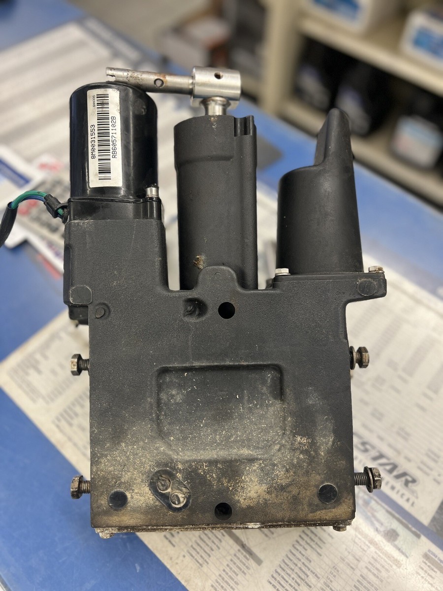 GENUINE OEM YAMAHA TRIM & TILT UNIT 69J-43800-01-4D | eBay