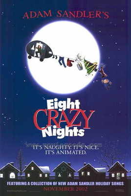 ADAM SANDLER'S EIGHT CRAZY NIGHTS Movie POSTER 27x40 Adam Sandler