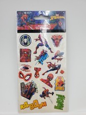 Marvel Comics Spiderman Character and Symbols Sticker Decal Set by SandyLion