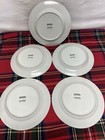Set Of 5 Vintage 8” Tienshan “Magnolia” Fine China Salad Plates Holiday-Floral — photo 8