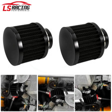 2 X 1.435mm Car Air Filter Universal Cold Air Intake Filter High Flow Breather