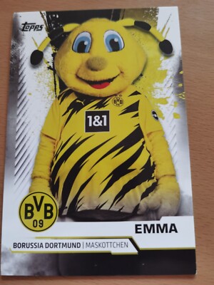 Topps BVB Borussia Dortmund Team 2020 20/21 BVB Maskottchen Emma Base #2