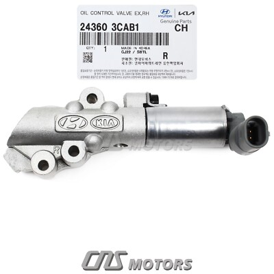 GENUINE Oil Control Valve RIGHT for 10-13 Azera Genesis Santa Fe