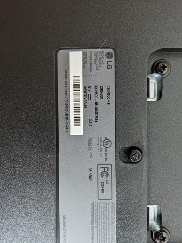 *PARTS ONLY* LG 32QN600-B 32" IPS LED Monitor - Picture 6 of 10
