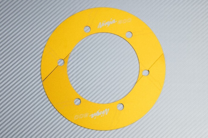 Bouchon de cadre Ninja 300 R EX300A doré en aluminium antirouille