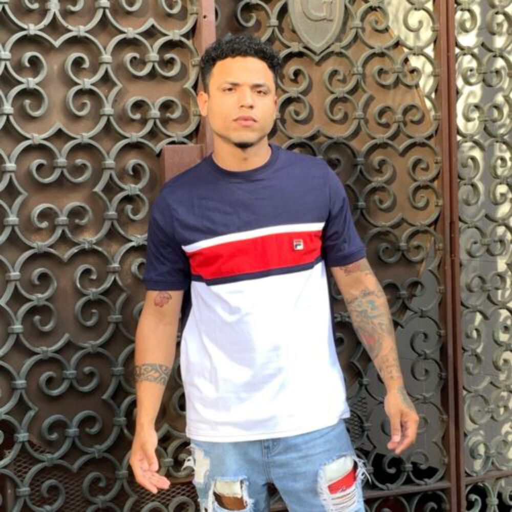 T shirt uomo Fila Navy Rossa Bianca moda manica corta nuova con etichetta