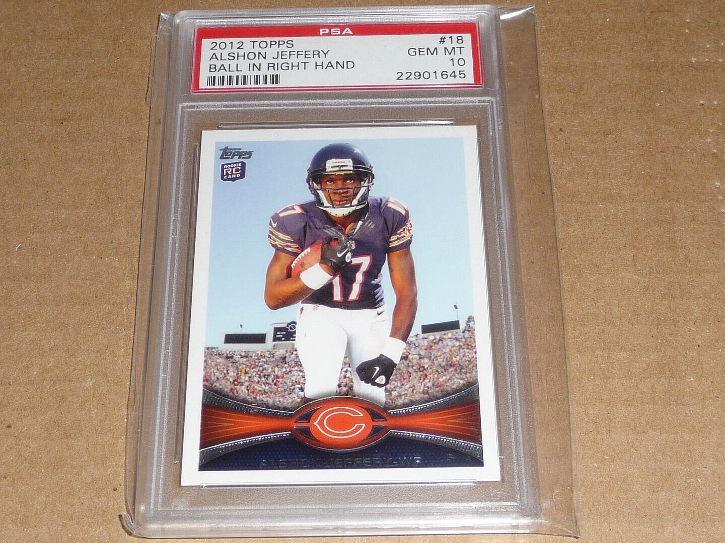 Alshon Jeffery Topps #18 Variation