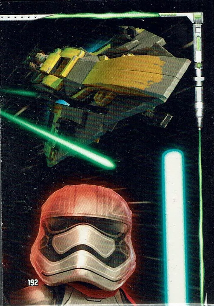 Lego Star Wars Series 2 Trading Cards Card No. 192 Puzzle all