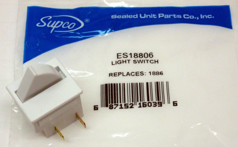 SUPCO Refrigerator Light Switch for 5309918806 Electrolux Frigidaire