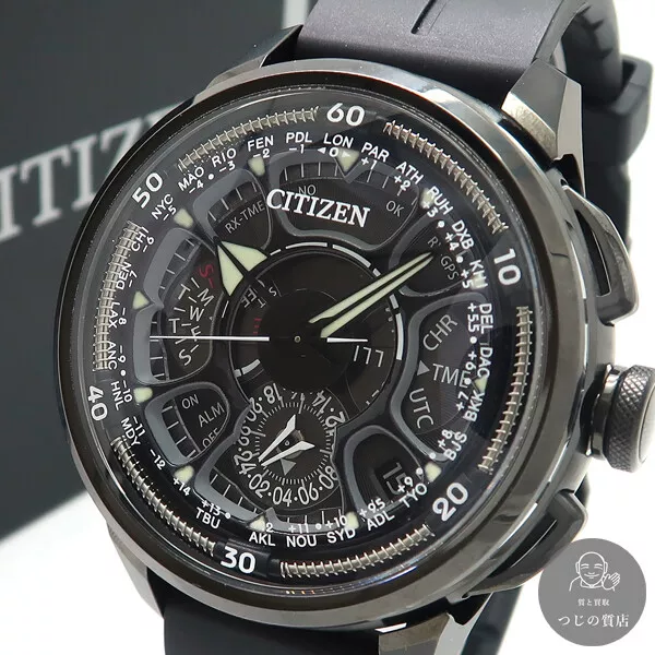 CITIZEN Wave Watch GPS Eco Drive CC7005-16F F990-T024629 w/ |