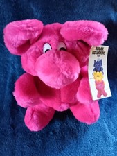 Kodak Kolorkins Plush Bright Pink 10" Stuffy Toy Magenta Rewind Vtg 1991 TAG NWT