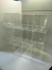 Acrylic Pick and Mix/Condiment Storage Display Bins Pack of 4,6,9,12