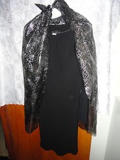 WOMEN'S BLACK SPIDER WITCH HALLOWEEN COSTUME-SIZE 10