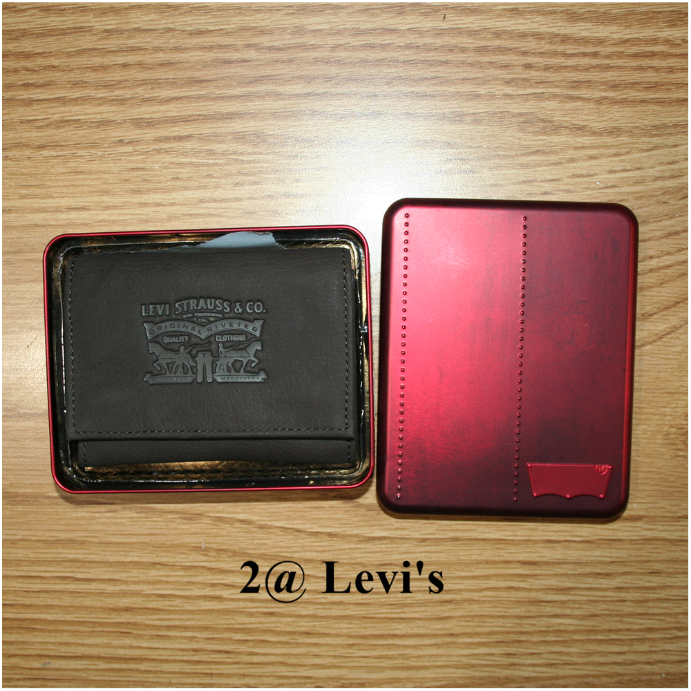 Levi's.Men's Passcase Billfold Wallet.NEW IN BOX | eBay