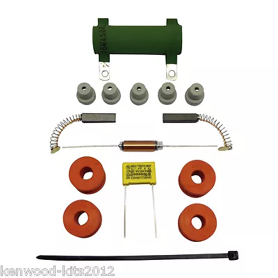 LKS Kenwood Chef A701 A701A A707, Kit de reparación de motor de 1 tapa con cepillos, soportes y pies