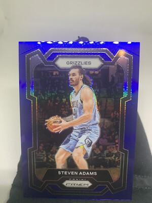 2023-24 Panini BLUE Silver Prizm Steven Adams SP /199 Grizzlies Rockets ...