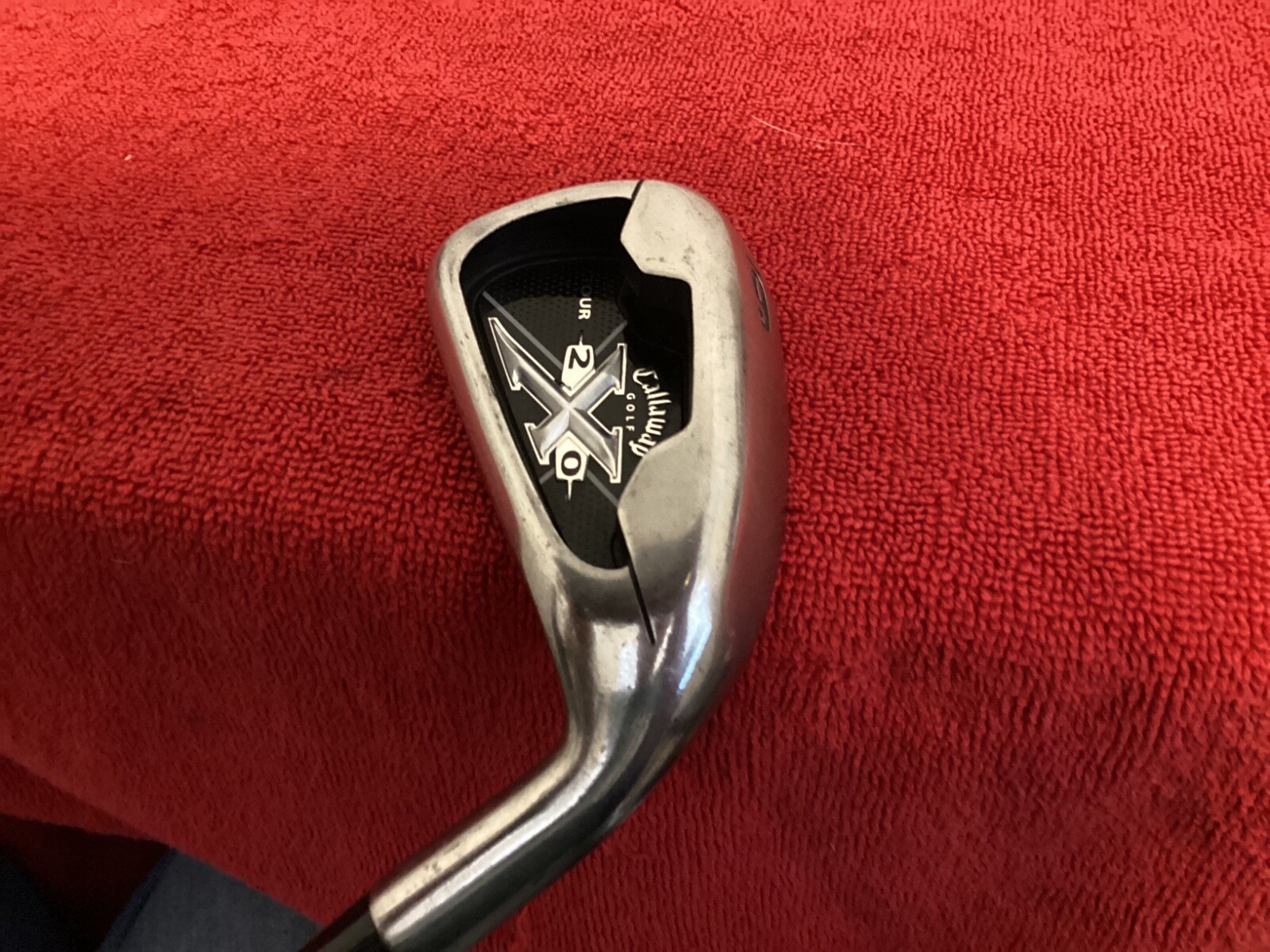 Callaway X-20 Tour 6 Iron Right Hand Steel Rifle 5.5 Shaft 37.50