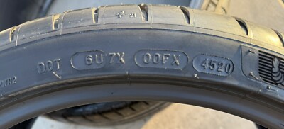 SET OF TWO 235/35ZR20 Michelin Pilot Sport 4S PS4S Tires 2353520
