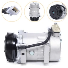 A/C Compressor & AC Clutch Replacement CO 4691C For Jeep Cherokee 1997-2001
