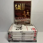 Saw I-VII Complete Collection DVD Set Jigsaw Horror Thriller Free Postage