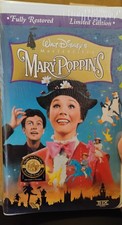 Mary Poppins Walt Disney Masterpiece Collection Limited Edition VHS Shrinkwrap