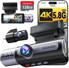 Terunsoul 4K Dash Cam Front and Rear,Full HD 3Channel Dashcam,Free 128GB MicroSD