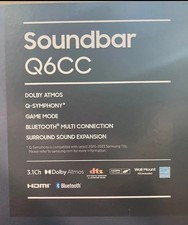 Samsung Q-Series HW-Q6CC 3.1ch Soundbar with Dolby Atmos and Q-Symphony