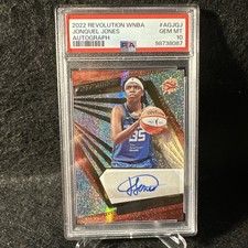 2021-22 NBA Panini Jonqeul Jones Base Autograph PSA Auto 10