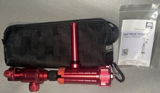 Sirui 3T-35R Table Top Handheld Video Tripod with Ball Head Red With Carry Bag