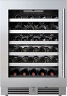 Landmark L3124UI1WGLH 24"W 45 Bottle Capacity Single Zone Wine - Stainless Steel