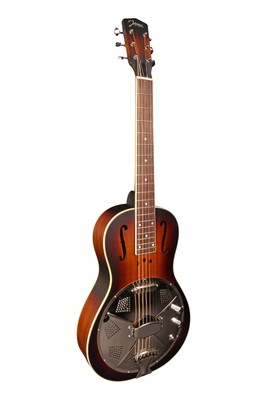 Johnson JR-860E-MS Resonatorgitarre Parlor, Single Cone, Pickup
