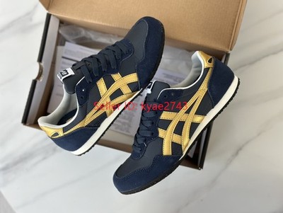 Onitsuka Tiger SERRANO Unisex Sneakers Navy Blue/Gold 1183B400-400 D109L-5094