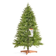 Künstlicher Weihnachtsbaum 180 cm 210 cm 100% PE inkl. Holzständer Naturgetreu