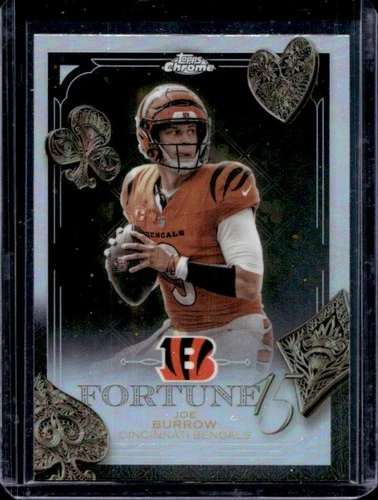 2025 Topps Chrome Joe Burrow Refractor (RAW)