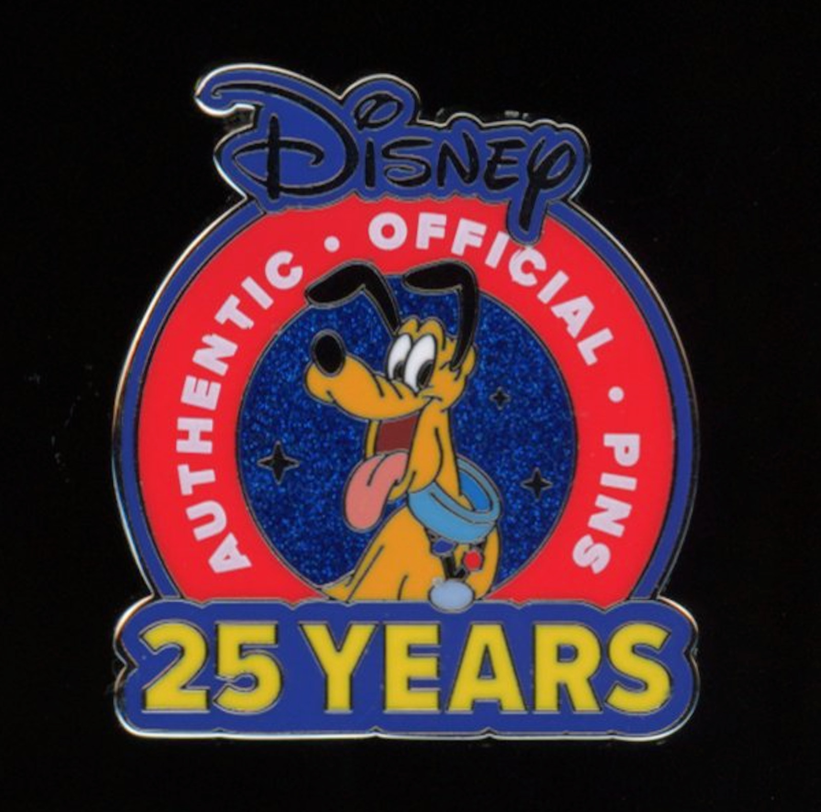 2025 25 Years Of Pin Trading Mystery Pluto LR Disney Pin