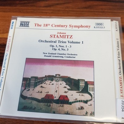 DONALD ARMSTRONG johann stamitz - orchestral trios vol. 1 VG+/EX (CD Album)