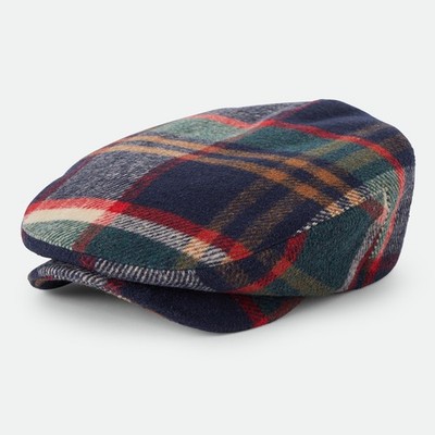 BRIXTON BARREL SNAP CAP GR: S/ M NAVY RED KHAKI GREEN