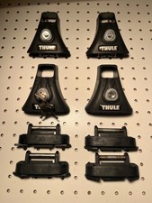 Thule 430 Foot Pack With Locks And Tk1 Base Kit