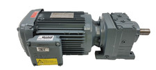 SEW-EURODRIVE R37 DRN90LP4 HELICAL GEAR MOTOR...