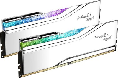 G.SKILL Trident Z5 Royal Silver 96GB 2x48GB DDR5-6400 CL32 F5-6400J3239F48GX2-TR
