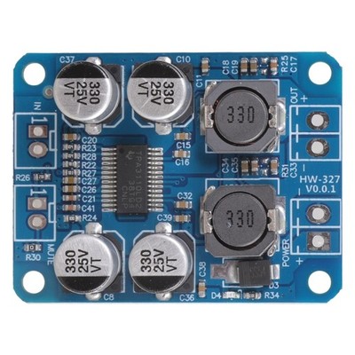 Compactly 60W Single Channel Audios Power Amplifier Board for DIY Projects