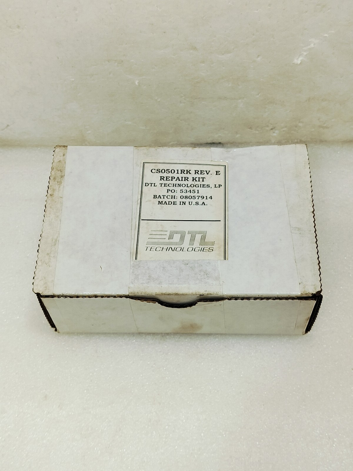 DTL Technologies CS0501RK Repair Kit Rev.E