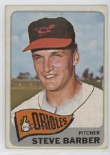 1965 Topps Steve Barber #113 oh6